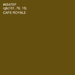 #654F0F - Cafe Royale Color Image